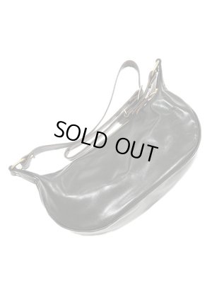 画像2: 【 INCEPTION（インセプション） 】　バナナバッグ [ BANANA BAG ] [ HORSE HIDE ] [ Black (茶芯) ]