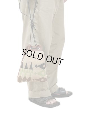 画像2: 【 ITUAIS (イトゥアイス)  】 ヴィンテージラグ巾着バッグ [ PENDLETON ] [ Pequeno ] [ Diferente Series ]