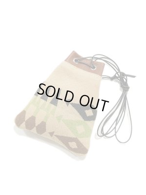 画像3: 【 ITUAIS (イトゥアイス)  】 ヴィンテージラグ巾着バッグ [ PENDLETON ] [ Pequeno ] [ Diferente Series ]