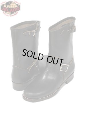 画像1: 【 JELADO（ジェラード） 】　エンジニアブーツ　[ Enginner Boots ] [ Horsebutt Black (茶芯） ] [ JELADO the BOOTED ]