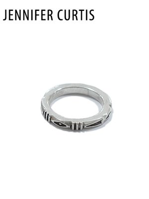 画像1: 【 Jennifer Curtis（ジェニファーカーティス） 】ナバホシルバーリング [ NAVAJO JEWELRY ] [ 20号 ] 【 メール便可 】