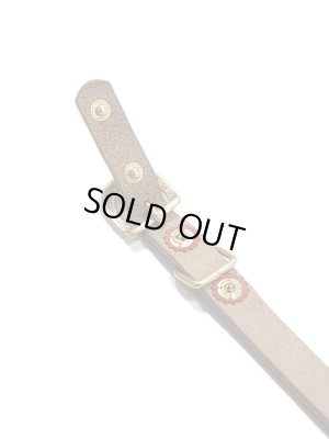 画像9: 【 JELADO × BUTTON WORKS（ジェラード x ボタンワークス） 】　16mm D-Buckle LeatherBelt　[ Horween Cromxcel ] [ BLACK ]