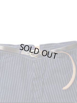 画像10: 【 JELADO × BUTTON WORKS（ジェラード x ボタンワークス） 】　16mm D-Buckle LeatherBelt　[ Horween Cromxcel ] [ BLACK ]