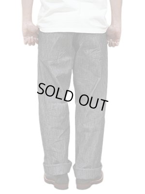 画像2: 【 JOHN GLUCKOW（ジョングラッコウ） 】　ネットメーカーズトラウザー　[ Netmaker's Trousers ] [ BLACK ]