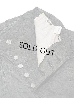 画像6: 【 JOHN GLUCKOW（ジョングラッコウ） 】　ネットメーカーズトラウザー　[ Netmaker's Trousers ] [ BLACK ]