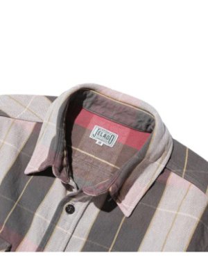 画像3: 【 JELADO（ジェラード） 】　ヘビーチェックネルシャツ [ ショート丈 ] "Unionworkers Shirts" [ Lychee (ライチ) ] [ 2025年モデル ]