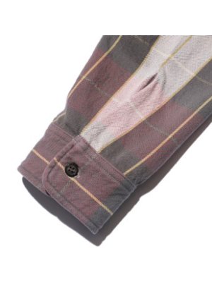 画像6: 【 JELADO（ジェラード） 】　ヘビーチェックネルシャツ [ ショート丈 ] "Unionworkers Shirts" [ Lychee (ライチ) ] [ 2025年モデル ]