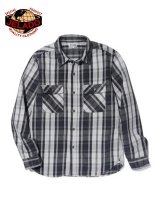 【 予約商品  (9~10月予定) 】【 JELADO（ジェラード） 】　ヘビーチェックネルシャツ [ ショート丈 ] "Unionworkers Shirts" [ Prune (プルーン) ] [ 2025年モデル ]