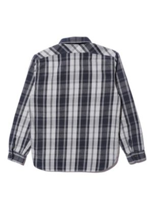 画像2: 【 JELADO（ジェラード） 】　ヘビーチェックネルシャツ [ ショート丈 ] "Unionworkers Shirts" [ Prune (プルーン) ] [ 2025年モデル ]