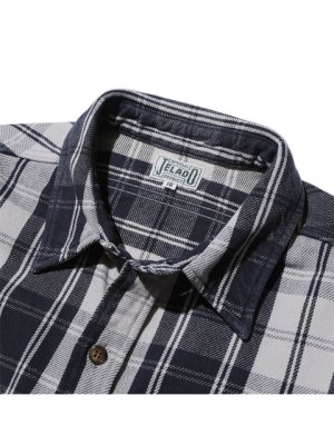 画像3: 【 JELADO（ジェラード） 】　ヘビーチェックネルシャツ [ ショート丈 ] "Unionworkers Shirts" [ Prune (プルーン) ] [ 2025年モデル ]