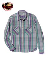【 予約商品  (9~10月予定) 】【 JELADO（ジェラード） 】　ヘビーチェックネルシャツ [ ショート丈 ] "Unionworkers Shirts" [ Zucchini (ズッキーニ) ] [ 2025年モデル ]