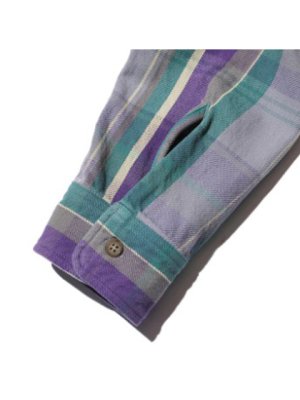 画像6: 【 JELADO（ジェラード） 】　ヘビーチェックネルシャツ [ ショート丈 ] "Unionworkers Shirts" [ Zucchini (ズッキーニ) ] [ 2025年モデル ]