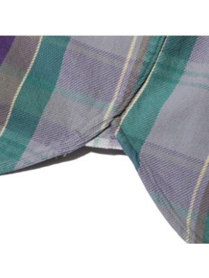 画像7: 【 JELADO（ジェラード） 】　ヘビーチェックネルシャツ [ ショート丈 ] "Unionworkers Shirts" [ Zucchini (ズッキーニ) ] [ 2025年モデル ]