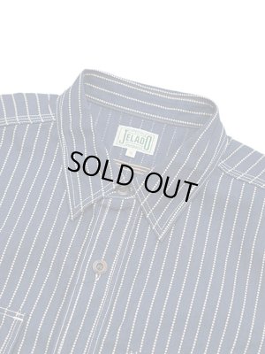 画像3: 【 JELADO（ジェラード） 】 半袖ウォバッシュワークシャツ [ Unionworkers S/S Shirt ] [ INDIGO WABASH ] 【 メール便可 】
