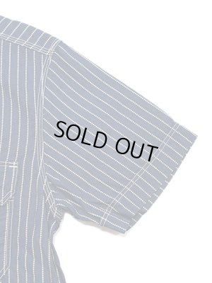 画像5: 【 JELADO（ジェラード） 】 半袖ウォバッシュワークシャツ [ Unionworkers S/S Shirt ] [ INDIGO WABASH ] 【 メール便可 】