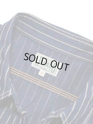 画像9: 【 JELADO（ジェラード） 】 半袖ウォバッシュワークシャツ [ Unionworkers S/S Shirt ] [ INDIGO WABASH ] 【 メール便可 】