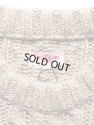 画像7: 【 JELADO（ジェラード） 】　メリノウールケーブル編みクルーネックニットセーター　[ Crew Neck Cable Knit ]