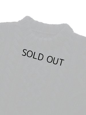 画像5: 【 JELADO（ジェラード） 】　メリノウールケーブル編みクルーネックニットセーター　[ Crew Neck Cable Knit ]