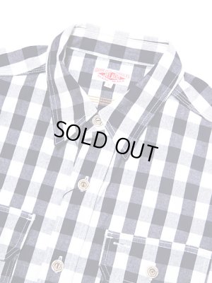 画像3: 【 JELADO（ジェラード） 】　半袖インディゴチェックワークシャツ [ S/S Work Shirt ]