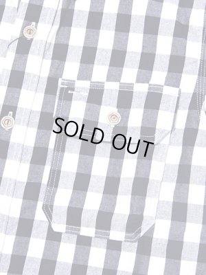 画像4: 【 JELADO（ジェラード） 】　半袖インディゴチェックワークシャツ [ S/S Work Shirt ]