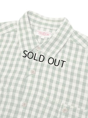 画像3: 【 JELADO（ジェラード） 】　リネンギンガムチェックレイルローダーシャツ　[ Railroader Shirts ] 
