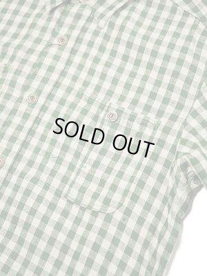 画像4: 【 JELADO（ジェラード） 】　リネンギンガムチェックレイルローダーシャツ　[ Railroader Shirts ] 