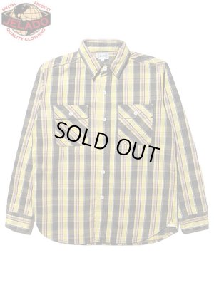 画像3: 【 JELADO（ジェラード） 】　ヘビーチェックネルシャツ　[ ショート丈 ]　"Unionworkers Shirts"　[ パイナップル ] 