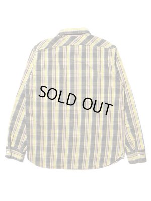 画像4: 【 JELADO（ジェラード） 】　ヘビーチェックネルシャツ　[ ショート丈 ]　"Unionworkers Shirts"　[ パイナップル ] 