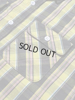 画像6: 【 JELADO（ジェラード） 】　ヘビーチェックネルシャツ　[ ショート丈 ]　"Unionworkers Shirts"　[ パイナップル ] 