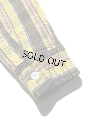 画像8: 【 JELADO（ジェラード） 】　ヘビーチェックネルシャツ　[ ショート丈 ]　"Unionworkers Shirts"　[ パイナップル ] 