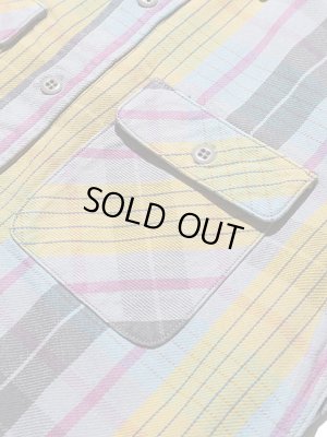 画像6: 【 JELADO（ジェラード） 】　ヘビーチェックネルシャツ　[ ショート丈 ]　"Unionworkers Shirts"　[  ラムネ ] 