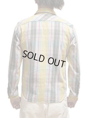 画像2: 【 JELADO（ジェラード） 】　ヘビーチェックネルシャツ　[ ショート丈 ]　"Unionworkers Shirts"　[  ラムネ ] 