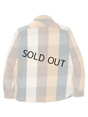 画像4: 【 JELADO（ジェラード） 】　ヘビーチェックネルシャツ　[ ショート丈 ]　"Unionworkers Shirts"　[  パンプキン ] 