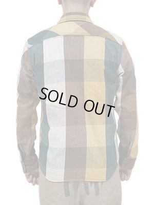 画像2: 【 JELADO（ジェラード） 】　ヘビーチェックネルシャツ　[ ショート丈 ]　"Unionworkers Shirts"　[  パンプキン ] 