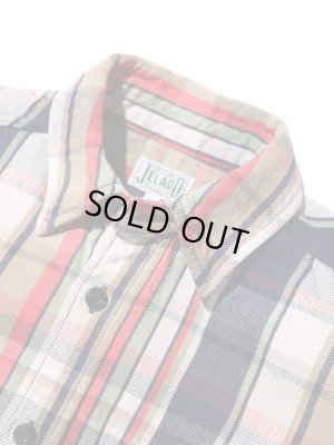 画像5: 【 JELADO（ジェラード） 】　ヘビーチェックネルシャツ　[ ショート丈 ]　"Unionworkers Shirts"　[  オールドネイビー ] 