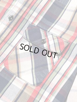 画像6: 【 JELADO（ジェラード） 】　ヘビーチェックネルシャツ　[ ショート丈 ]　"Unionworkers Shirts"　[  オールドネイビー ] 