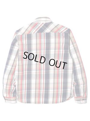 画像4: 【 JELADO（ジェラード） 】　ヘビーチェックネルシャツ　[ ショート丈 ]　"Unionworkers Shirts"　[  オールドネイビー ] 