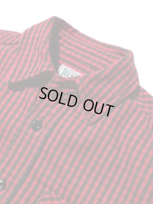 画像5: 【 JELADO（ジェラード） 】　ヘビーチェックネルシャツ　[ ショート丈 ]　"Unionworkers Shirts"　[  オールドレッド ] 