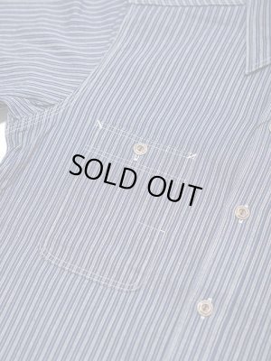 画像5: 【 JELADO（ジェラード） 】　インディゴストライプワークシャツ　[ Smokers Shirts ]