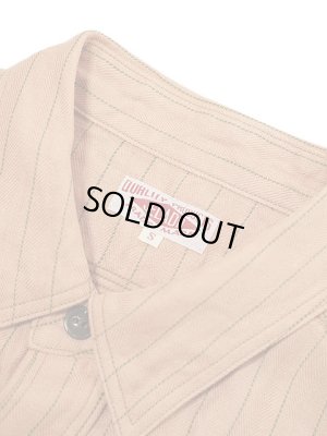 画像8: 【 JELADO（ジェラード） 】　半袖コークストライプワークシャツ [ Unionworkers Shirts ] [ Nuts ]