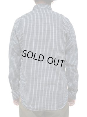 画像2: 【 JELADO（ジェラード） 】　インディゴチェックワークシャツ　[ Smokers Shirts ]