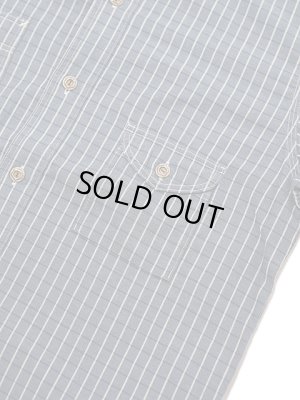 画像4: 【 JELADO（ジェラード） 】　インディゴチェックワークシャツ　[ Smokers Shirts ]