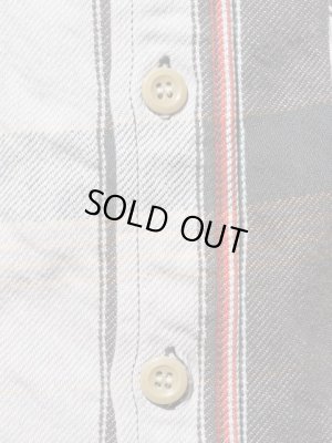 画像10: 【 JELADO（ジェラード） 】　JP94115　ヘビーチェックネルシャツ　[ ショート丈 ]　[ ブラック ] 