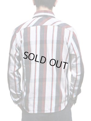 画像2: 【 JELADO（ジェラード） 】　JP94115　ヘビーチェックネルシャツ　[ ショート丈 ]　[ ブラック ] 