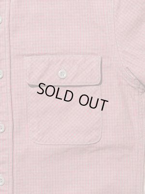 画像7: 【 JELADO（ジェラード） 】　JP94115　ヘビーチェックネルシャツ　[ ショート丈 ]　[ プラム ] 