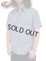 【 JELADO（ジェラード） 】 半袖シャンブレーワークシャツ [ Chambray Work Shirts ] [ INDIGO ] 【 メール便可 】