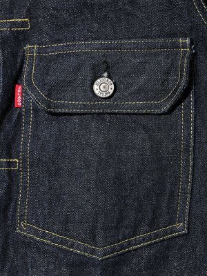 画像9: 【 JELADO（ジェラード） 】 デニムジャケット Gジャン 　[ 1st Type ]  [ 407EXX ] [ LASTRESORT BLACK TAG ] [ Size40(L)~44(XXL) ]