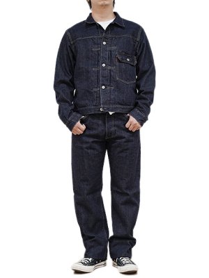 画像3: 【 JELADO（ジェラード） 】 デニムジャケット Gジャン 　[ 1st Type ]  [ 407EXX ] [ LASTRESORT BLACK TAG ] [ Size40(L)~44(XXL) ]