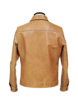 画像4: 【 Y'2 LEATHER（ワイツーレザー） 】　柿渋ホースGジャン1st 大戦モデル　[ 馬革 ] [ KAKISHIBU ]