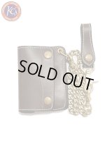 【 KC'S（ケーシーズ） 】　トラッカーウォレット [ Trucker Wallet Short ] [ Horween Chromexcel Leather ] [ BROWN ]